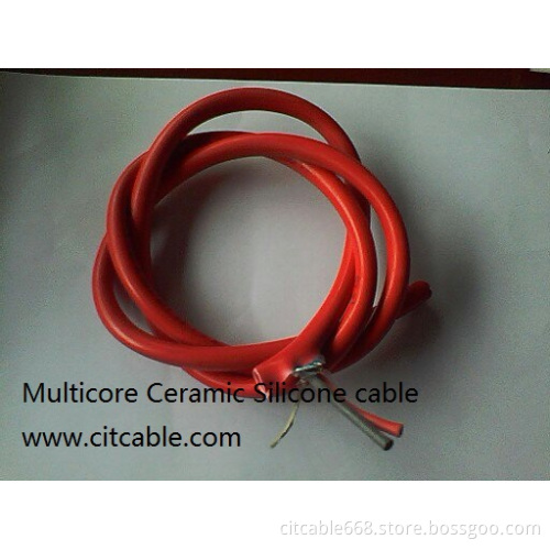Multicore Ceramic silicone cable